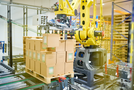 Using robotic integration to increase efficiency in palletizing.